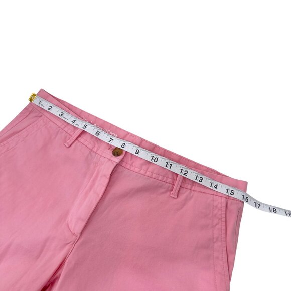 Talbots Womens Size 6Petite Baby Pink Relaxed Chino Pants Classic Slash Pockets - Picture 5 of 9